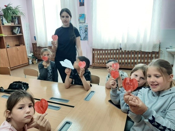 Открытие пришкольного лагеря.
